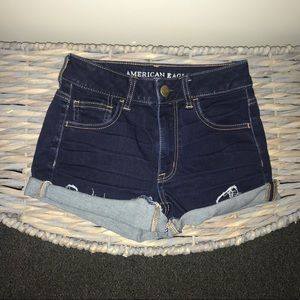 American Eagle Denim High Rise Shorts